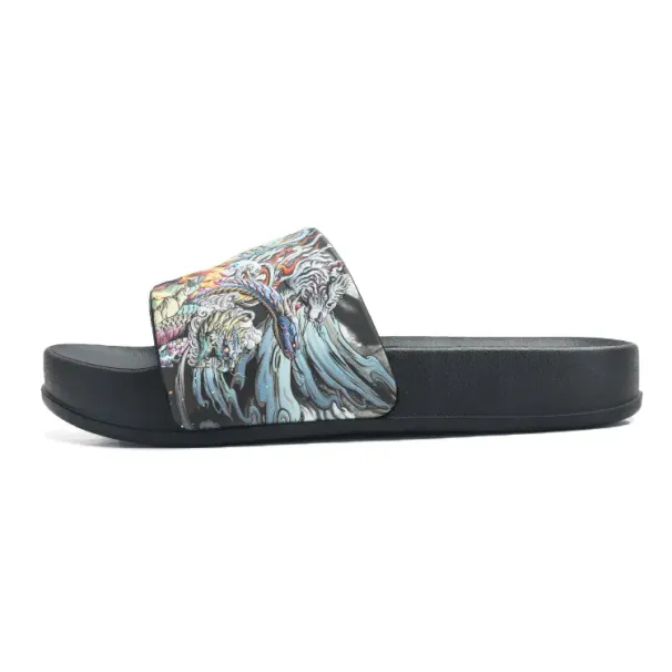 Jiffly Men's Slippers Outside Wear, Free Shipping Anti-slip And Wear-resistant, New Style For 2025, Sporty Flipflops_desvips.com
