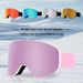 Magnetic Anti-Fog Outdoor Sports Unisex Ski UV Protection Mountaineering Goggles_desvips.com