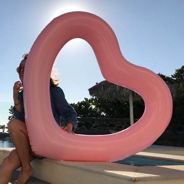 Swimming Rings Inflatable Love Floating Row Swimming Ring Water Toys Adult Children's Mount Floating Bed Underarm Floating Ring Swimming Ring_desvips.com