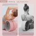 Stretching Beginner Professional Yoga Equipment Backbend Artifact Widened Enlarged Rolling Back Wheel Pilates Ring_desvips.com