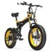LANKELEISI X3000 Plus Electric Bike 20'' Tires 1000W Motor 48V 17.5Ah Battery_desvips.com