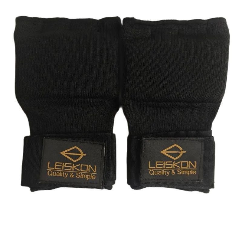 MMA Half-Finger Gel Sponge Filling Muay Thai Sanda Hand Wrap Inner Gloves Boxing Training Accessories_desvips.com