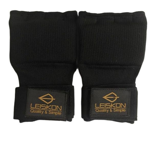 MMA Half-Finger Gel Sponge Filling Muay Thai Sanda Hand Wrap Inner Gloves Boxing Training Accessories_desvips.com