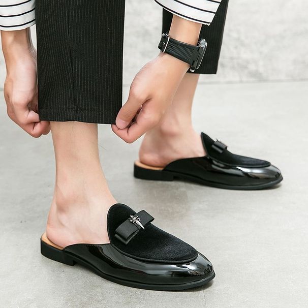 Italian Slippers Men's Casual Shoes Summer Suede Loafers Moccasins Outdoor Sandals Carefully Designer Brand_desvips.com