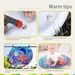 Baby Crawling Training Mat Thickened PVC Inflatable Water Play Pad For Toddlers Pets Non Slip Textured Surface With Floating Toys_desvips.com