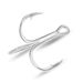Three Blood Groove Thickened Reinforced Triple With Barbed Lure Anchor Fishing Bright Tin Saltwater Freshwater Hooks_desvips.com