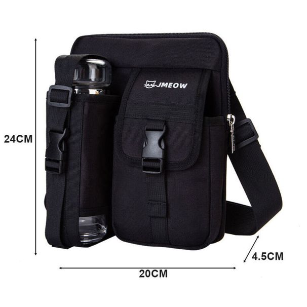 Men's And Women's Shoulder Crossbody Bags For Leisure Travel, Large Capacity With Water Bottle Bag, Backpack_desvips.com