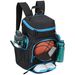 Large Basketball Bag Large Capacity Training Backpack Men's Travel Computer Backpack Can Hold Shoes Multi Color Schoolbag_desvips.com