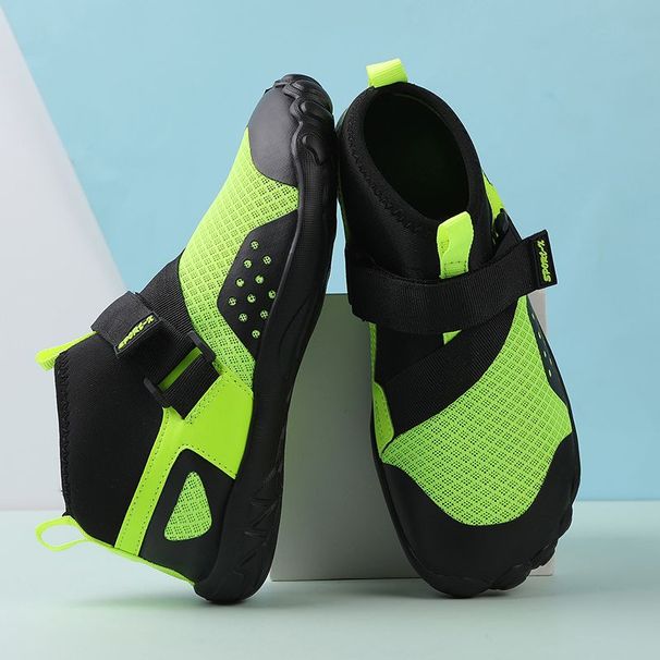 Outdoor Hiking Wading Swimming Stream Tracing Lightweight Non-Slip Breathable Amphibious Casual Beach Mid-Top Fitness_desvips.com