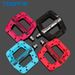 TOOPRE Bicycle Nylon Fiber Mountain Enlarged Anti-Slip Fixed Gear Road Bike Bearing Pedals_desvips.com