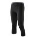 Men's Compression Tights For Sports & Training - High Elasticity 7/8 Length Gym Pants For Running, Football, Basketball & Workouts_desvips.com
