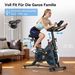Wenoker Heimtrainer Fahrrad Mit App, Leises Ergometer Hometrainer Fahrrad Mit Magnetwiderstand,Bis 160KG_desvips.com