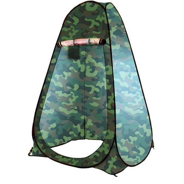 Outdoor camping toilet Changing tent Automatic shower bath tent Fishing bath toilet changing shed_desvips.com