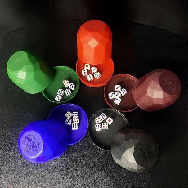 Cup Set With Base Tray For Street Stalls, Food Courts, BBQ Shops, Wine Tables, Entertainment, Drinking Dice_desvips.com