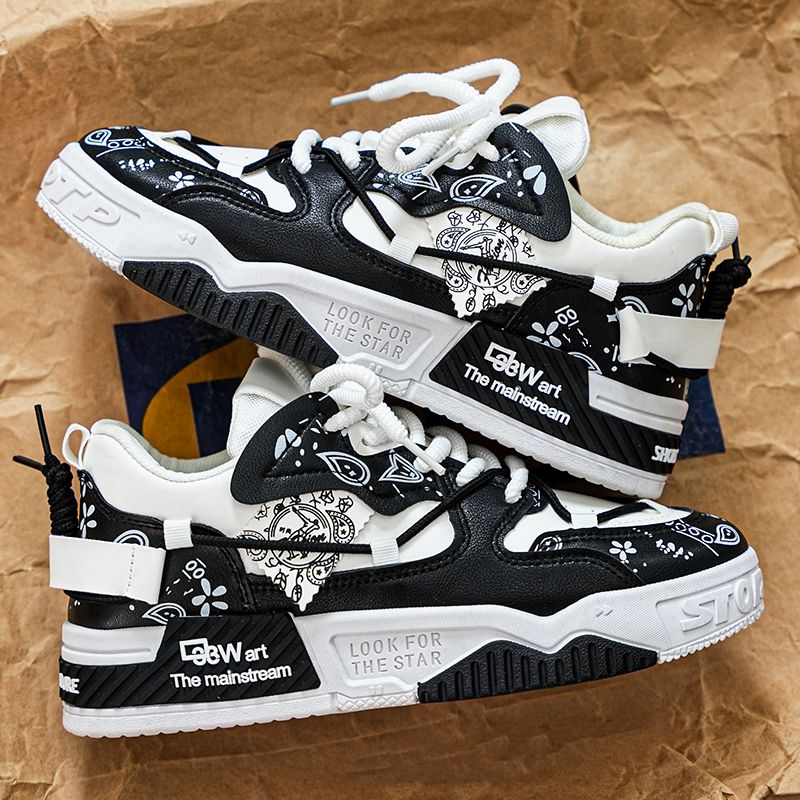 Sneakers, Outdoor Sports Men's Lace-up Fitness Skate Casual Basketball Shoes Comfortable Soft Sole Large Size_desvips.com