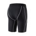 Men's Athletic Leggings Quick Drying Basketball Training Five Point Shorts Running Base Layer Fitness Pants Breathable High Elasticity_desvips.com