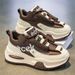2026 Fashion Sneakers Jogging Shoes Youth Men Artificial PU Splicing Low Top Lace-Up Thick Sole Non-Slip Wear-Resistant Running Shoes 39-48_desvips.com