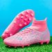 Mainly Recommended New Long Spike Youth Outdoor Soccer Sports Professional Competition Player Training Shoes_desvips.com