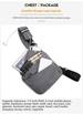 Cross-border Foreign Trade Gun Bag Shoulder Bag Men's Casual Sports Checkered Chest Bag_desvips.com