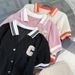Women's Clothing celebrity casual short sports suit for women summer new style high fashion short sleeved temperament skirt two piece suit_desvips.com