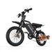 AONPO V21 Electric Motorcycle For Adults – 52V 20Ah Removable Battery, 17"×4" Fat Tires_desvips.com