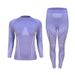 Outdoor Ski Quick-Dry Thermal Underwear Set Men Women, Mountaineering Sweat-Wicking Base Layer, Professional Sports_desvips.com