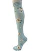 Sports Socks Women's Floral Print Compression Socks Elastic Knee High Sports Calf Socks New_desvips.com