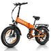 VARUN S20-2 Folding Electric Bike Full Suspension 20Inch With 48V 13Ah Battery_desvips.com