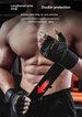 Men's Half-finger Sports Equipment Training, Iron Horizontal Bar Pull-up, Anti-cocoon Protection, Palm Guard, Wrist Guard, Power Belt_desvips.com