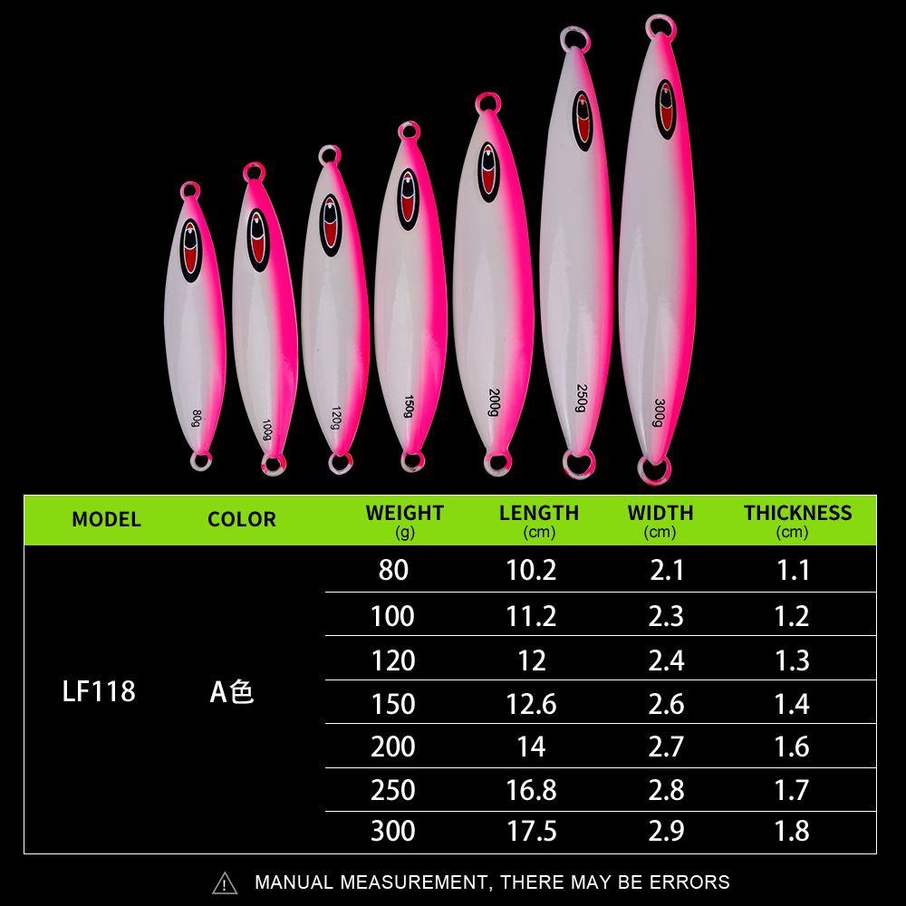 Deep Laser Luminous Slow Jigging Fast Sinking Lure Boat Sea Fishing Hairtail Jig Lead Fish_desvips.com