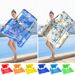 Foldable Inflatable Lounge Chair With Fabric Cover Colorful Floating Mat For Pool Beach Lake Portable Water Hammock For Adults Kids_desvips.com