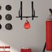 Pera De Boxeo Con Soporte De Pared Giratorio Para Practicar Técnica Y Reflejos 60x73x80 Cm Y Rojo_desvips.com