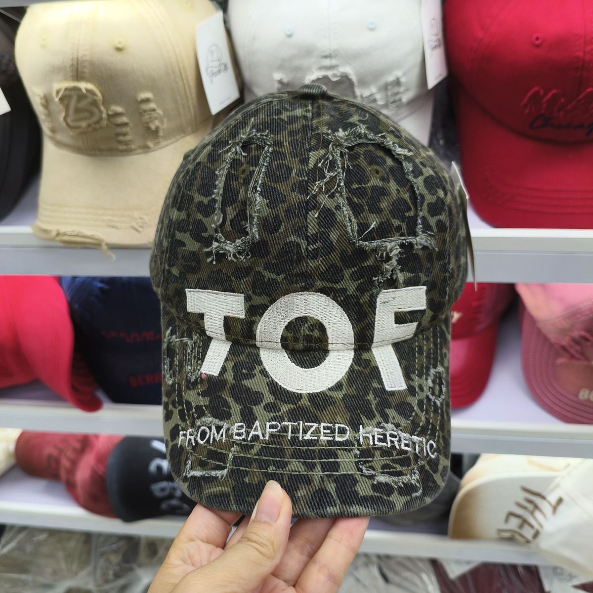 Trendy Baseball Hat Men's Fashionable Three-dimensional Embroidered Outdoor Sun Hat American Big Head Circumference_desvips.com