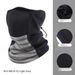 Thermal Winter Neck Gaiter For Cycling & Skiing - Breathable Face Mask, Ear Warmer, Windproof Scarf For Outdoor Sports (Grey/Blue/Rose)_desvips.com