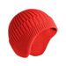 LazyZoom Warm Watch Men's Skull Cap Winter Knitted Earflap With Ears Brimless Cycling Hat_desvips.com