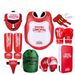 Children's Fighting Sanda Protective Gear Full Set Girls Boxing Helmet Chest Protector Genitals Taekwondo Fighting Training Protective Gear_desvips.com