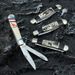 Bull Bone Horn Outdoor Folding Portable Wilderness Survival Multifunctional Keychain Military Pocket Knife_desvips.com