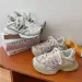 Women's Mesh Chunky Platform Sneakers Ladies Breathable Lace Up Running Trainers Woman Autumn Thick Bottom Non Slip_desvips.com
