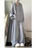 001 Plus Size Salt Style Streetwear Sports Suit Women, Loose Hooded Sweatshirt, Casual Two-Piece Set For Autumn_desvips.com