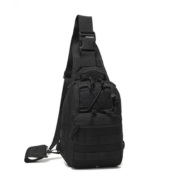 Compact And Handy Tactical Chest Bag, Camouflage Sports Small Chest Bag, Single Shoulder Crossbody Outdoor Tactical Chest Bag_desvips.com