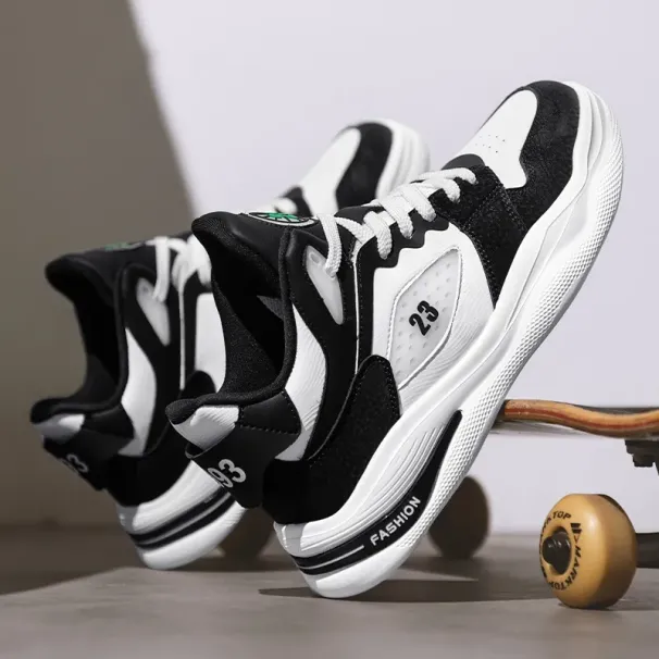 Sports Summer Leisure Breathable New Basketball Trendy And Versatile Free Shipping Unique Design Lace Up Men Running_desvips.com