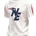 New Cross-border American-style Men's Printed Short-sleeve T-shirt, Rugby Jersey, Team Uniform, Waffle T-shirt_desvips.com