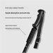 Newcastle Three-Section Straight Handle Trekking Pole Ultra-Light Aluminum Alloy 6061 Inner Lock Telescopic G203_desvips.com