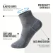 4 Pairs Men Women Low Cut Sock 70% Merino Wool Breathable Comfort Fit Thin For Running Cycling & Skiing Socks_desvips.com