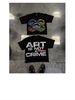 New ART Cartoon Front Back Print 2109 Wide Version T-Shirt Japanese And Korean Casual Top Summer Short Sleeve_desvips.com