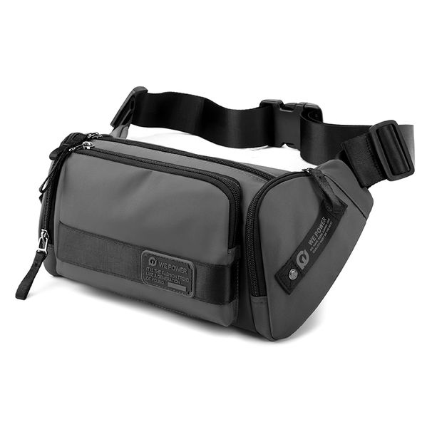 Chest Multi-Functional Men's Messenger Simple Commuter Shoulder Outdoor Leisure Large Capacity Sports Riding Waist Bag_desvips.com