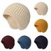 Outdoor Autumn And Winter Ear Protection Wool Hat For Men And Women Warm Breathable Skating, Skiing, Cycling, Running, Windproof Knit Hat_desvips.com