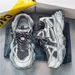 New Product Fashion Sneakers Youth/Men Low Top Lace-Up Breathable Thick Sole Height-Increasing Non-Slip Wear-Resistant Shock-Absorbing Running Shoes_desvips.com