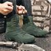 Men's Tactical High-Top Hiking Non-Slip Breathable Training Desert Outdoor Camping Work Boots Climbing Shoes_desvips.com