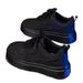 Pure Black Men's Shoes Spring Non-slip And Wear-resistant Thick-soled Construction Site Work Shoes Casual Versatile Sports Breathable Board Shoes_desvips.com
